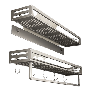 卫生间置物架浴室架子免打孔厕所置物架洗手间收纳架墙上浴巾壁挂