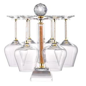 奢华高档金色水晶红酒杯套装轻奢醒酒器欧式家用大号葡萄酒高脚杯