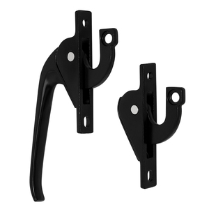 铝合金平开窗户上下联动执手外推窗传动把手连杆门窗拉手锁扣配件