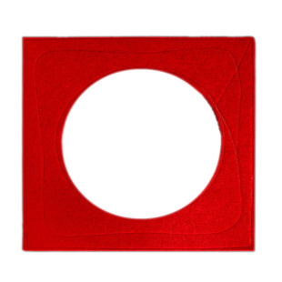 加厚蒸炉垫 密封垫 防漏气垫红色蒸笼脚 双层蒸笼垫 蒸包炉密封垫