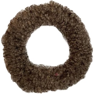 秋冬毛绒绒发圈彩色无接缝高弹力毛毛发绳韩式发圈基础皮套头绳