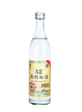 6瓶农垦龙门福地52度宝泉岭白酒