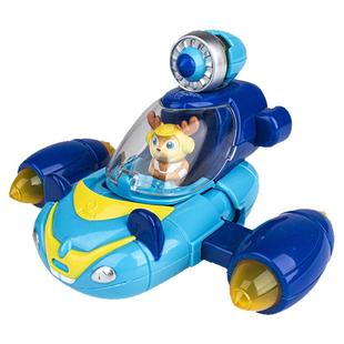 无敌鹿战队玩具月亮火箭兔变形陆战队飞船娜娜凯奇小鹿太空船玩具