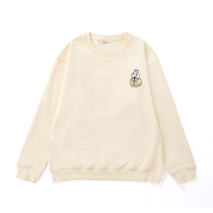 蜜雪冰城雪王秋冬卫衣可爱圆领女生宽松慵懒印花外套新款节日送礼