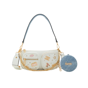 ALDOx芭比联名少女斜挎包时尚腋下包精致可爱时尚AHCS24A48