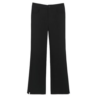 OFFIY-镇店神裤闭眼入 超弹力显瘦 微胖身材微喇长裤26夏季新款女