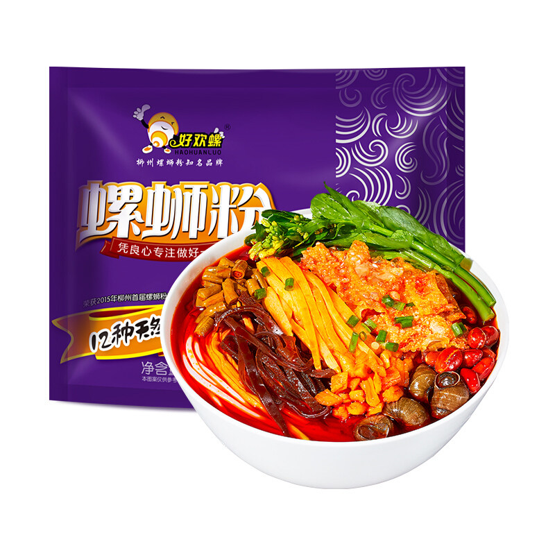 好欢螺螺蛳粉加辣加臭400g