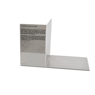 oroliving原创立式书立创意镜面北欧书挡桌面书房夹书装饰摆件