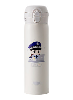 蜀黍家警力充沛弹跳盖保温杯
