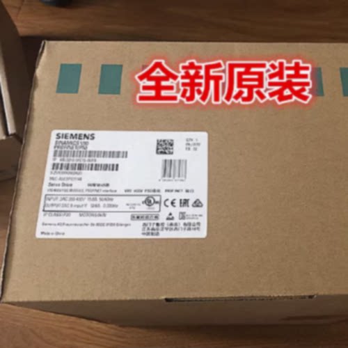 议价西门子6SL3210-5FE15-0UF0新原装V90伺服驱动器6SL32105FE150