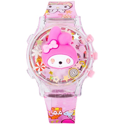 2025新款旋转音乐发光儿童手表