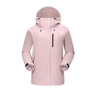 骆驼户外羽绒冲锋衣女款防风防水保暖出游徒步登山服硬壳外套男子