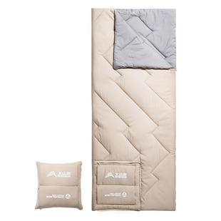 北山狼成人睡袋被子两用办公室午休旅行便携单人轻量化四季通用款