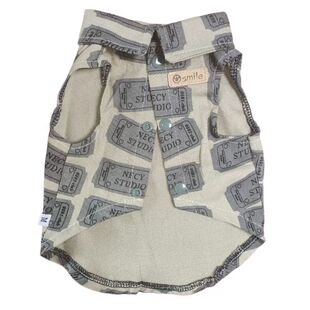 宠物衣服狗狗牛仔衬衣无袖四季款大小型犬柯基泰迪比熊雪纳瑞边牧