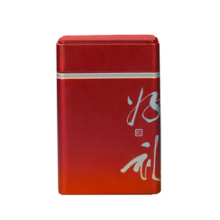 绿茶茶叶罐空罐125g密封罐铁罐茶叶盒铁盒龙井信阳毛尖包装罐定制