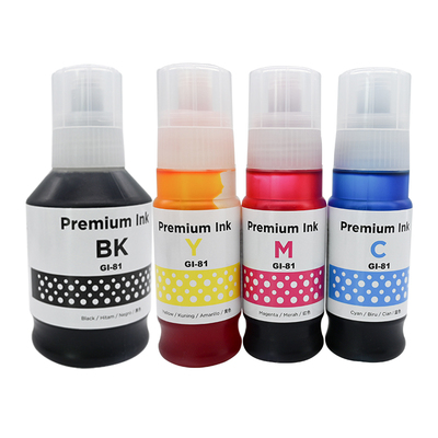 适用佳能GI-81颜料墨水