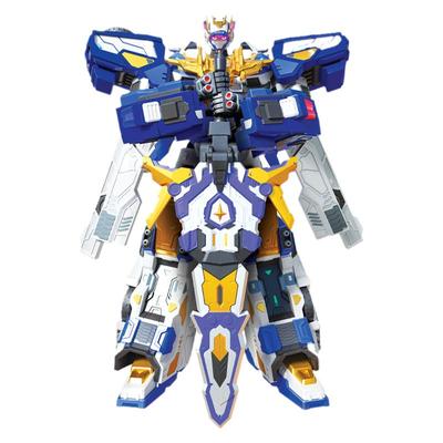 展高炫卡斗士炫蓝雷霆王变形玩具