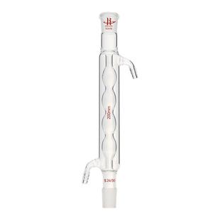 球形冷凝管冷凝回流管实验室蒸馏装置空气冷凝管14 19小型冷凝管