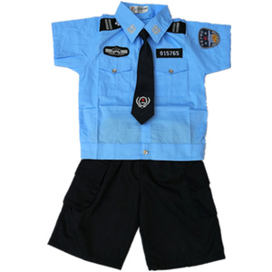 儿童黑猫警长角色扮演表演服