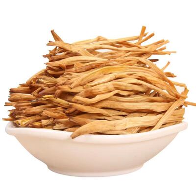 菇里巴巴超市同款无干燥剂全新黄花菜干货农家自产纯手工日晒脆嫩