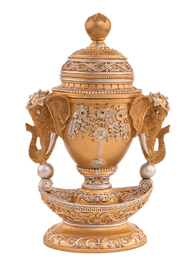 习习代购李居明招财手一白星摆件