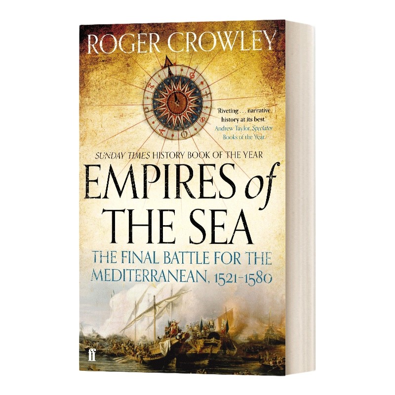 英文原版 Empires of the Sea 海洋帝国 地中海最终战役 1521-1580年 英文版 进口英语原版书籍