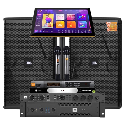 JBL KES6120专业卡拉0K音箱家庭KTV套装舞台音响家用点歌机包安装