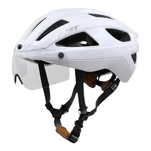 PMT头盔GOLF骑行头盔磁吸变色风镜公路车头盔男自行车骑行装备女