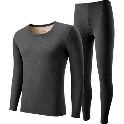 加肥加大码羊绒蚕丝内衣男