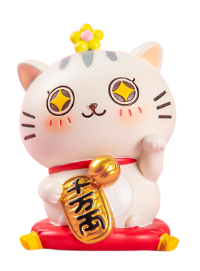 可爱招财猫摆件开业店铺客厅装饰