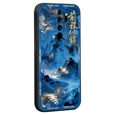 适用红米note8Pro手机壳复古国风