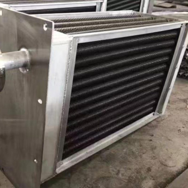 不锈钢翅片管散热器钢铝复合翅片管蒸汽散热管翘片管铝翅片加热管