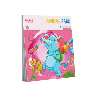 儿童神奇水画本涂色涂鸦本自带颜料幼儿园水彩画画本填色绘本玩具