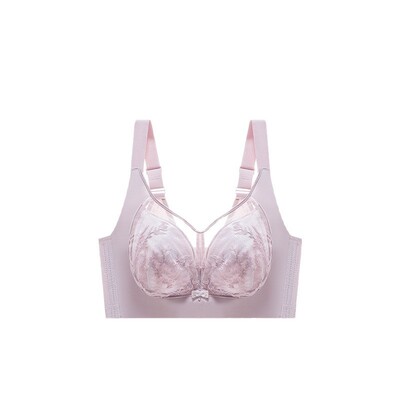 夏季轻薄款大胸显小文胸女全罩杯