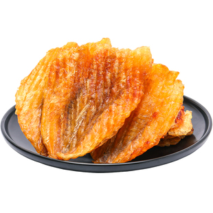 水味源 现烤安康鱼片儿童孕妇零食海鲜干货办公室即食小鱼干