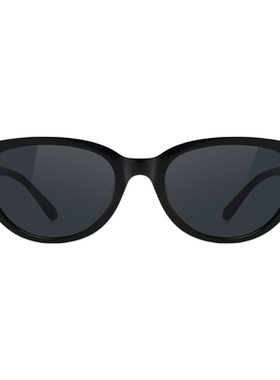 [送丝巾]MOSHYE墨上影复古修颜太阳镜板材玳瑁猫眼茶色防晒墨镜