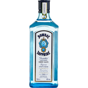 孟买蓝宝石（Bombay）英国 杜松子酒蓝宝石金酒750ml进口洋酒