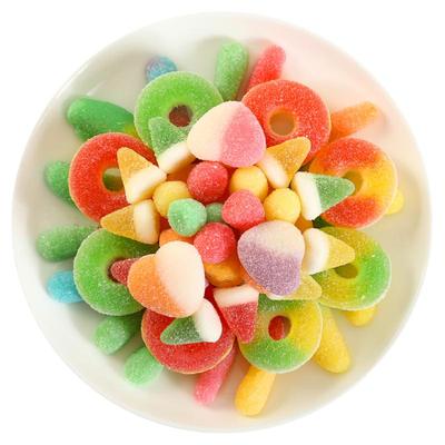 酸砂糖橡皮糖qq零食网红爆款