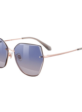 海伦凯勒蝶形无框防紫外线太阳镜