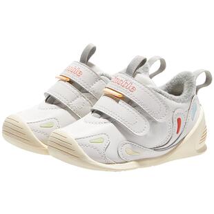 基诺浦机能鞋秋冬季步前学步关键鞋爬站保暖加绒婴幼儿宝宝鞋2035