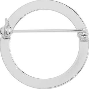 不锈钢环形胸针diy手工配件 简约精致不掉色 好品质胸花手制材料