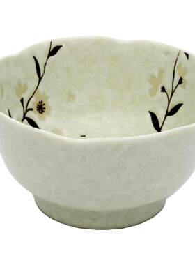 日本进口白雪樱花陶瓷菜盘