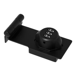 免打孔锌合金密码锁房门搭扣插销90度老式直角门锁门扣门栓锁牌