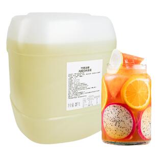 大桶蔗糖糖浆冰糖浆果糖黄冰糖竹蔗焦糖红糖商用柠檬茶奶茶店专用