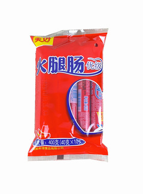 美好火腿肠40g*10支零食泡方便面