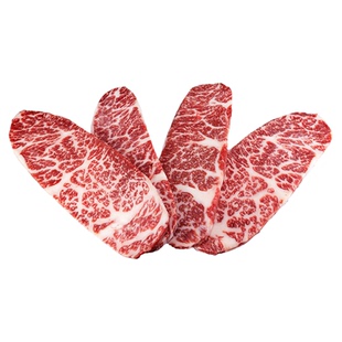 澳洲WX和牛M9翼板肉烤肉雪花羽下牛肉烤肉烧肉食材原切牛排上脑边