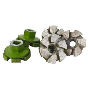 石材鹅卵石花盆水泥金刚石清底刀加长打磨头角磨机手电钻平面磨片