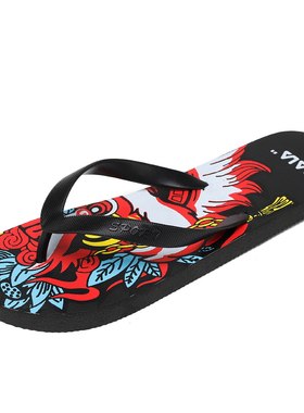 夏季沙滩人字拖网红防滑休闲