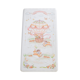 Domicoco婴儿a类床笠隔尿纯棉儿童床单床垫套宝宝床罩防水拼接床