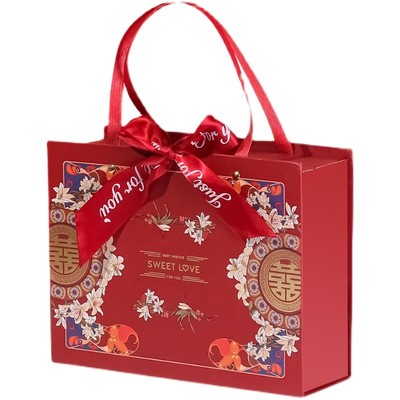 结婚喜糖礼盒装成品含糖伴手礼